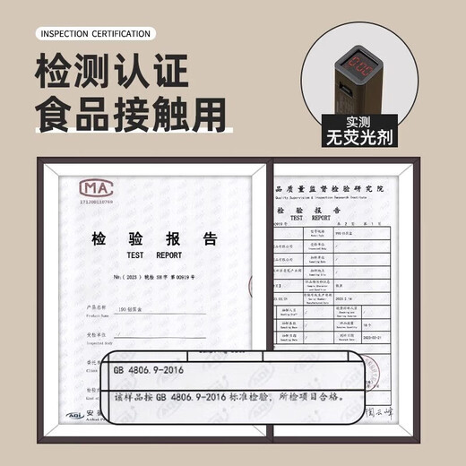 YOUQIN tin foil tray air fryer special paper household thickened barbecue box tin foil box round aluminum foil tin foil bowl 5-8L diameter 23.5cm 50 pieces