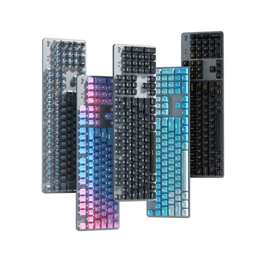Logitech K845 Teclado mecánico con cable Oficina de eje de té verde y negro Typing Transparent KeyCap E-Sports Juego especial K845 Cat Planet KeyCap (empaque independiente de KeyCap) Estándar oficial No 104 TTC-TTA-TEA Eje