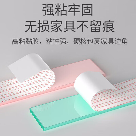 Niubiliti children's anti-collision strips baby table and bedside anti-collision soft bag corner strips anti-collision stickers corner wrapping protection