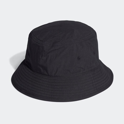 阿迪达斯 （adidas） 三叶草帽子男帽女帽渔夫帽运动帽时尚穿搭休闲帽遮阳帽 HD9719黑色 OSFW-女款