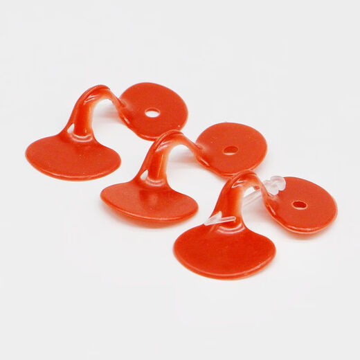 Vulgare rooster glasses, native chicken anti-pecking eye mask, chicken glasses, large, medium and small size with holes for chickens, chicken raising equipment and supplies, medium size with holes (0.6-4.5 Jin Jin is equal to 0.5 kg for chickens) 10 pcs