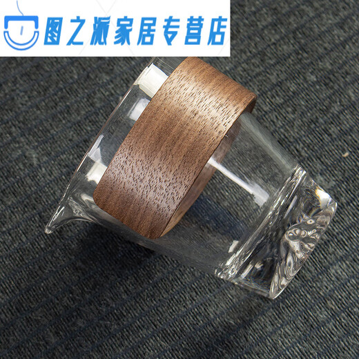 Abdt Tea Set аксессуары стеклянная ярмарка Cup Anti-Scalling Cover теплоизоляция кольцо деревянное чашка для ручной работы с чайной чаш