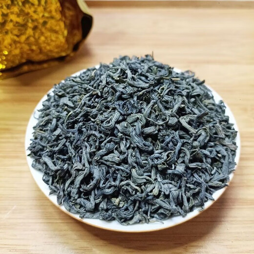 Vileray 2024 New Head Spring Camellia County Xiyang Qingliang Mountain Green Tea Alpine Fried Green Cloud Mist Tea Meizhou Hakka Tea