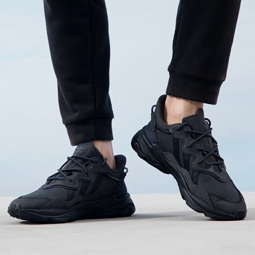 ADIDAS (Adidas) Clover Men's Shoes Spring New Ozweego Retro Daddy Shoes Mesh Sports and Leisure Shoes Gy9926 Negro 41