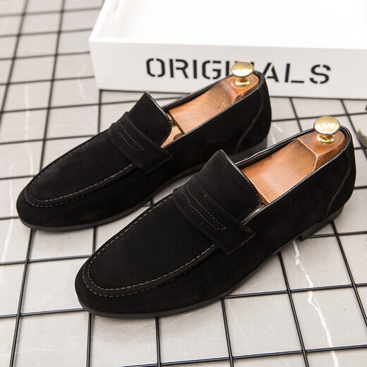 Région occidentale Camel 2023 Chaussures de gabares neufs d'été pour le printemps pour hommes givré givré dans les chaussures à tendance des chaussures en cuir coréen masculin 6999 Brown 42