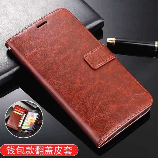 MR.GJ suitable for Redmi note12pro mobile phone case flip leather case wallet card case full cover anti-fall soft inner shell magnetic buckle protective cover for men and women Redmi note12pro [Black]
