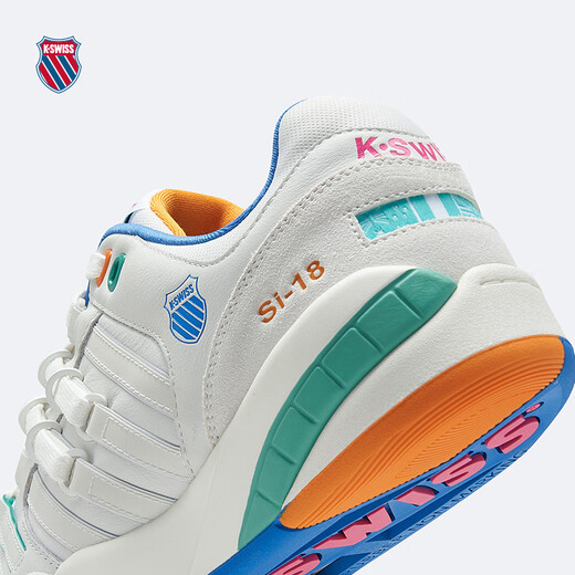 K SWISS Freizeitschuhe Frühling neue vielseitige trendige Rainbow Candy Slam Schuhe 9275-CH Rainbow Candy männlich 41