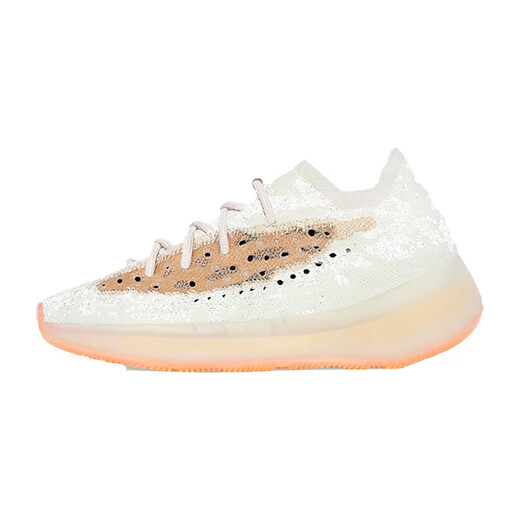 Adidas yeezy boost 380 v3 Kokosnuss weiße leuchtende Alien blau grau braunes Pfirsichpulver GY2649 FX9764 BROW (klein) 41