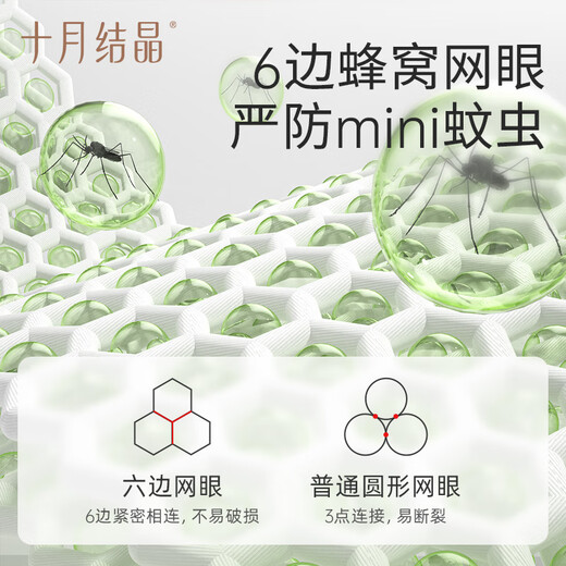 October crystal baby mosquito net summer full-cover yurt baby crib mosquito cover foldable without installation Bear