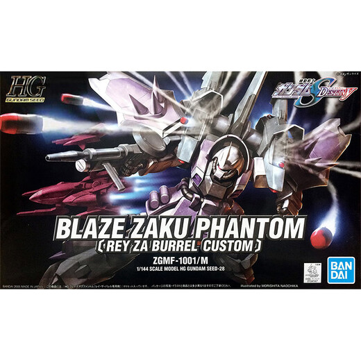 万代（BANDAI）Gundam高达拼插拼装模型 HG 1/144 SEED DESTINY敢达 瞬击型渣古   5057921