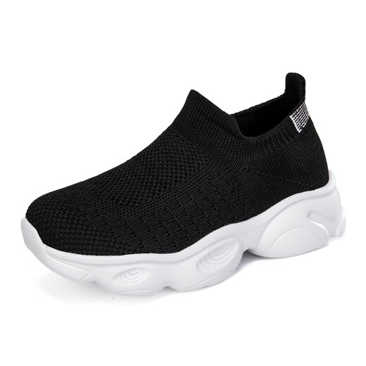 
Multi-sports walking shoes for summer breathable one-foot children's shoes casual shoes running shoes medium-sized children's shoes lightweight mesh shoes gray 687 size 37