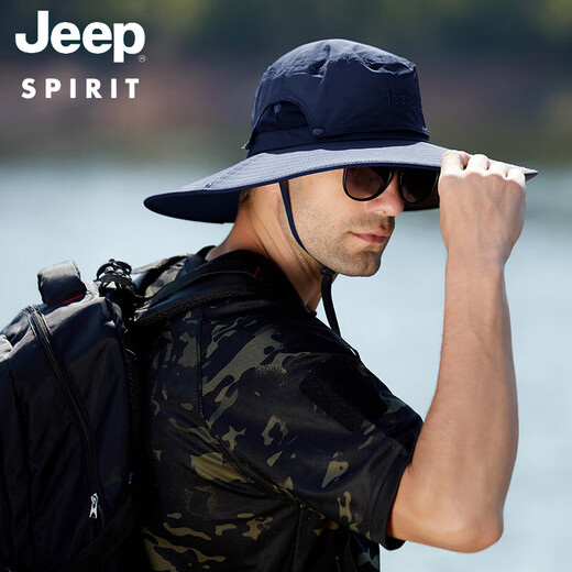 Jeep (Jeep) Hombado Hombres Pescadores de pescador Sol Gat de sol al aire libre Solía ​​de sol y mujeres Menores universales