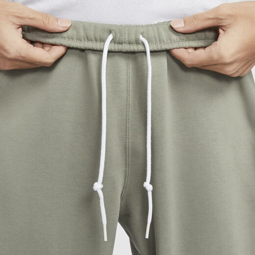 Nike (Nike) Offizielle Herren -Plus -Samthose Lose Casual Stickerei Personalisiert weiche DX1365 320 Hellgrün grau/weiß xs