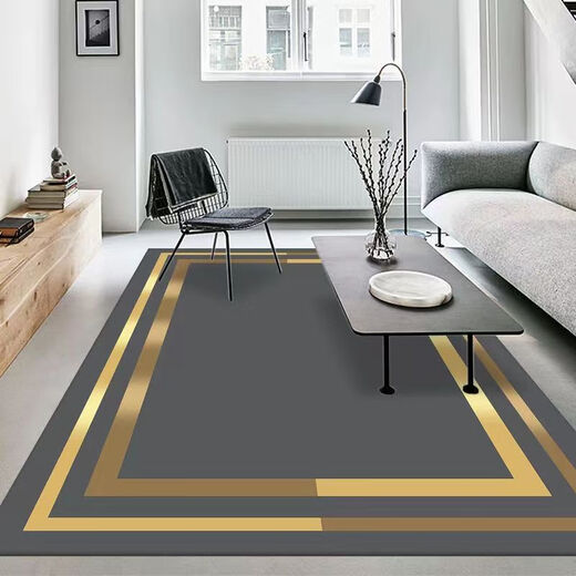 Xuxian light luxury living room carpet floor mat coffee table mat bedroom living room carpet home entrance anti-slip mat large area carpet light luxury-13 180*250 cm