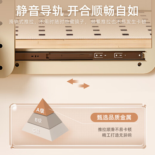 
Shantoulin Village PY hole board wall with mirror solid wood entrance door rack dressing mirror integrated entrance door clothes shipping whole package delivery-Milk Coffee 12035