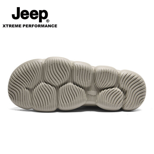 Jeep Casual Schuhe für Männer im Sommer Neuem Stil Atmungsaktives weicher Sohle leichtgewichtiger Leinwandschuhe mit einem Fuß Pedal Nicht-Rutsch-Dad-Sneakers Männer Sandfarbe [Standard Lederschuhgröße] 41