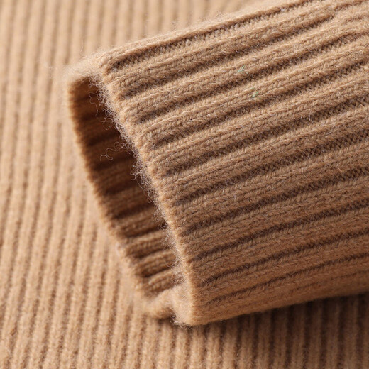 Hengyuanxiang 100% pure wool sweater men's turtleneck sweater winter thickened warm knitted bottoming shirt for men black gray L 175/50/110