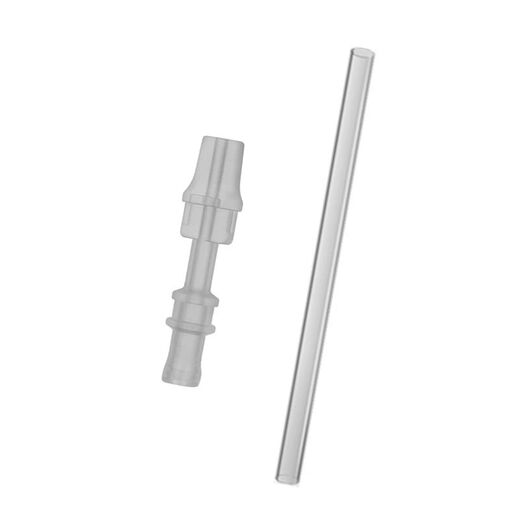 
Other brands adapt to Lockkook Water Cup Accessories Glass Cup Suction Nozzle LLG689ABF860 Coffee Cup Straw Head Water Cup with 500ml Original Suction Nozzle 2 + PE hard tube 1