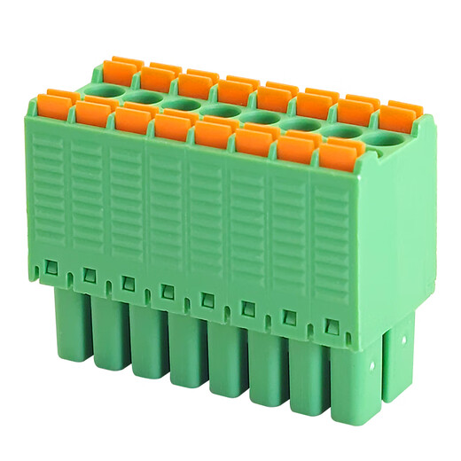 Songri Doppel-Reis-Spring-Plug-In und nicht geplauchte PCB-Terminal 15edGknh-3,5-08p-14-00AH 15edgknh3524p14 212p