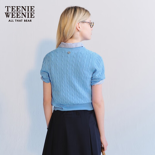 Teenie Weenie [Modal Bleded] Bear Женская летняя кабельная текстура.