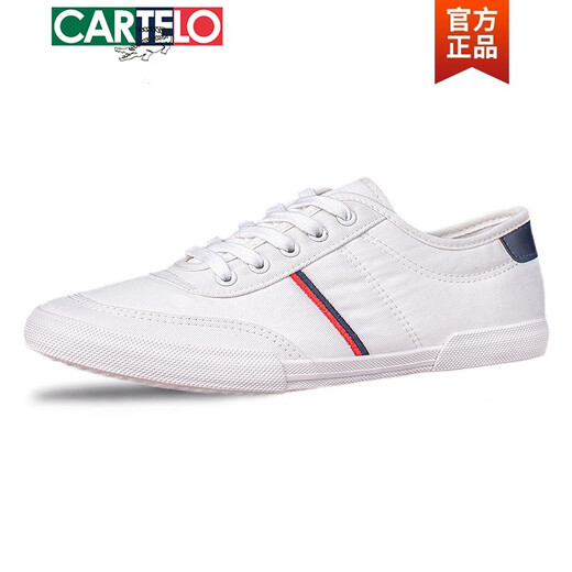 
CARTELO 2025 summer British canvas shoes men's breathable cloth shoes versatile white shoes men's shoes spring casual shoes