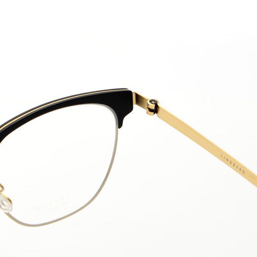 Lindberg Lindberg Gläses Rahmen Rahmen für die Eye -Brauen -Wire -Rahmen -Wirtschaftsrahmen -LIN9863 Titanium Metal Ultraleicht kann mit Myopia Gläser verwendet werden.