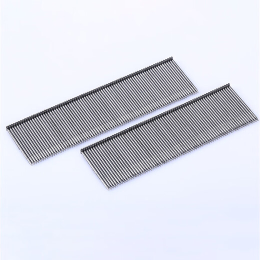 Deqi pneumatic nail gun, air row nail, picture frame woodworking line nail line, straight nail shooting, straight row nail F15 (5000 rounds)