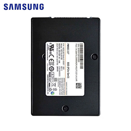 SAMSUNG PM983A (SAMSUNG) Entreprise SSD Server SSD Disque dur U.2 Interface NVME Protocole PC PC Bureau à l'état solide Mémoire de stockage interne PM983 U.2 Interface PCLE3.0 1.92T
