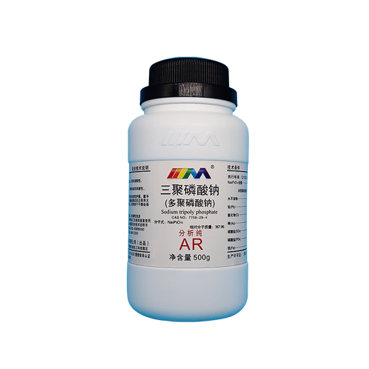 Karan (Karan) sodium polyphosphate sodium tripolyphosphate AR analytical grade 500g chemical experiment reagent analytical grade AR500g analytical grade 500g in stock