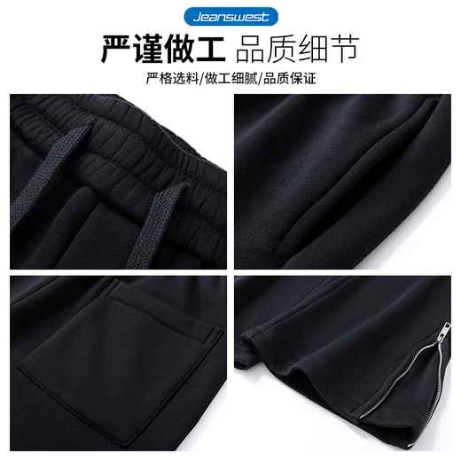 Jewish American high street casual pants for men's autumn new fashion brand loose straight trousers versatile draped men's wide-leg pants 9859H military green 2XL [recommended 150-165Jin [Jin equals 0.5 kg]]