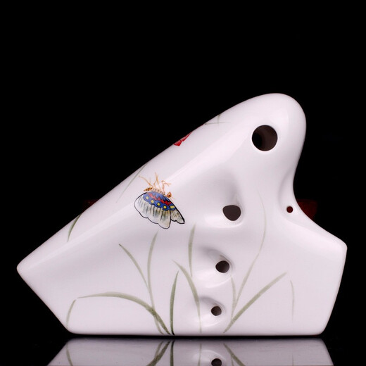 
FENG YA OCARINA Hand-drawn three-tube mido C oval, performance-level three-tube AC ​​wide range, three-tube lotus [front opening]