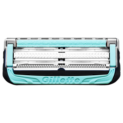 吉列（Gillette）云感引力盒手动剃须刀亲肤小云刀男士刮胡刀头 云感4刀头（无刀架）+50g须泡