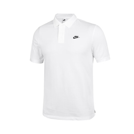
Nike NIKE men's short-sleeved polo shirt new simple and comfortable sports T-shirt FN3894_100 white (Europe M