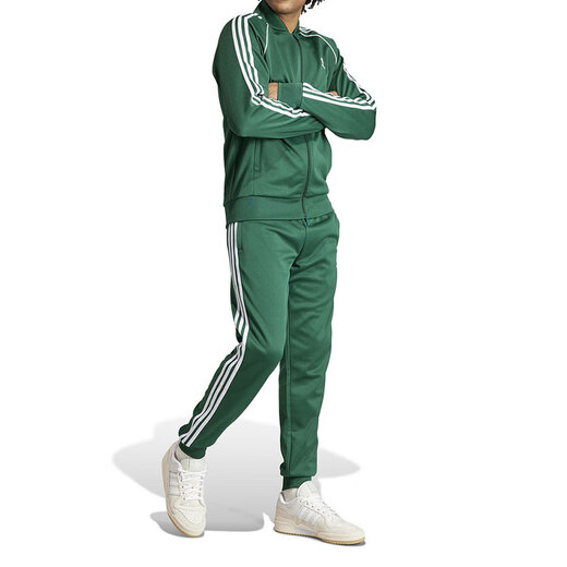 Adidas Clover Jacket Men's 2024 Spring de primavera y otoño Nuevo puesto de entrenamiento de fitness Sportswear Soport Collar a prueba de viento IR9863 Academy Green S