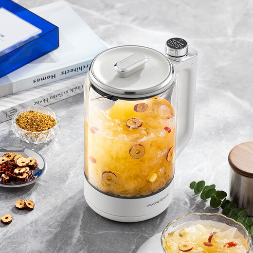 Mofei Electric Health Pot Household Split Tea Maker 1.5L Flower Teapot Office Kettle Constant Temperature Large Capacity Electric Kettle MR6089 White No. 1 Member Store