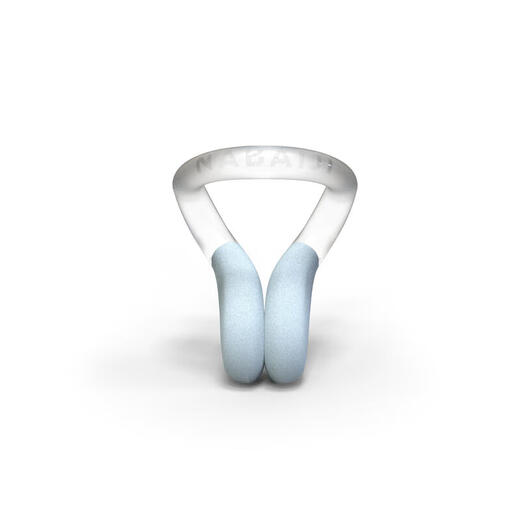 DECATHLON travel earplugs anti-lost silicone strap gray silicone nose clip (floatable) 2924106