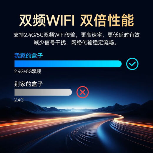 
25 new AI smart Huawei phone HiSilicon 4k set-top box HD TV box lifetime free full network access 5G 32G voice Bluetooth version + live broadcast + movie and television Supreme version AI smart four-core + ultra-definition TV + permanent membership