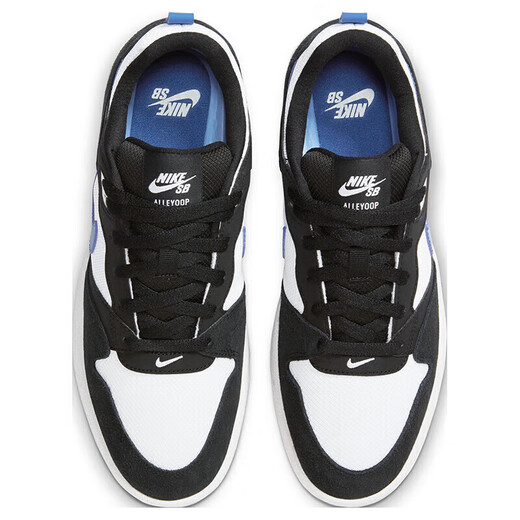 Nike Nike Männer und Frauenpolsterung SB Alleyoop Sneakers CJ0882-104 Weiß und Schwarz 41