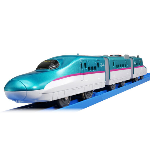 日本正版电动火车头轨道动组车高铁新干线小火车头模型男孩 多美卡普乐路路E5系新干线遥控