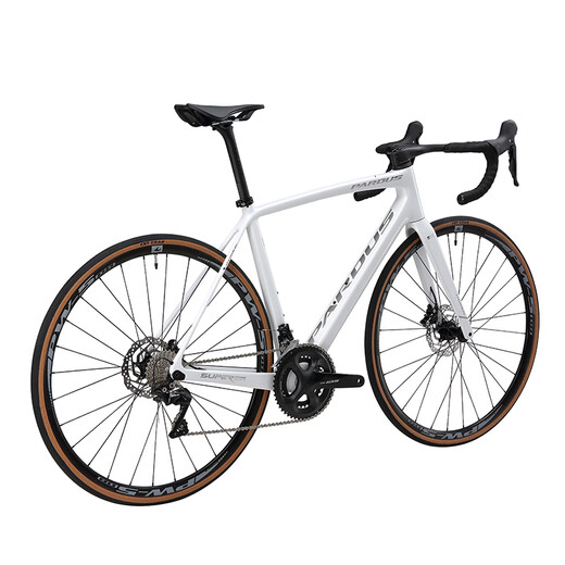 
PARDUS Ruibao Road Bike SUPER SPORT DISC Carbon Fiber R7020 Large Set of Hydraulic Disc Brake Bending Bicycle Pearl Dark Green L