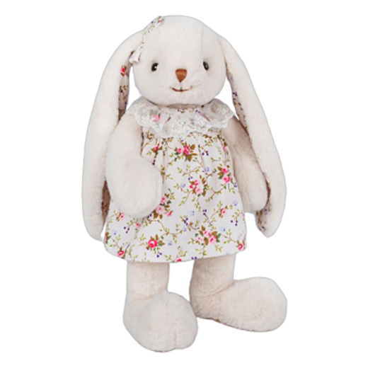 Gabriel Plüsch Puppe süße Blumenohr Rabbit Puppen Spielzeug Urlaub Geschenk Geburtstagsgeschenk für Mädchen W1813d Little Schatz Nackt Farbe Geschenkbox Modell 30cm