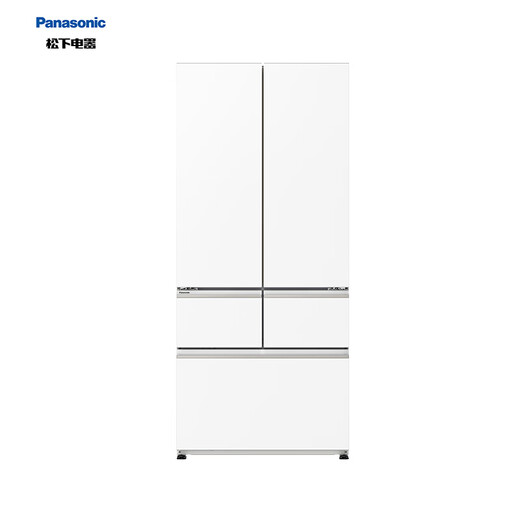 Panasonic state subsidy Big Seal 2.0 ultra-thin fully embedded 515-liter French-style multi-door refrigerator first-class energy efficiency intelligent control self-cleaning automatic ice-making household refrigerator White NR-JE52TGA-W