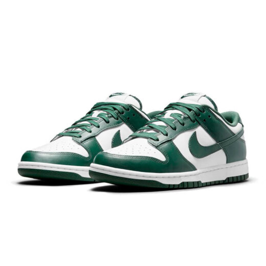 耐克（NIKE）胜道潮流 Dunk Low Retro白绿 防滑耐磨 舒适百搭 男子低帮休闲鞋 DD1391-101 42.5