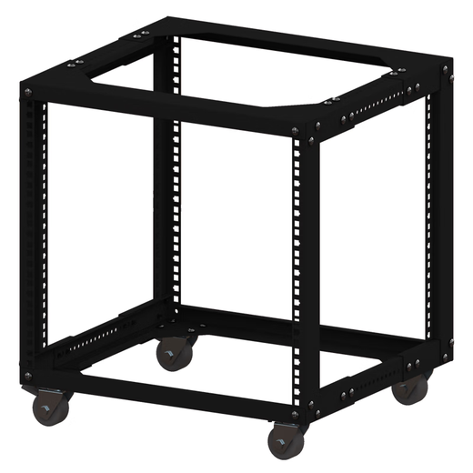 6-42U power amplifier assembled adjustable cabinet family small cabinet open server cabinet thickened steel plate simple rack audio cabinet depth adjustable 300-400 depth adjustable black (frame type without pallet) cabinet 500 wide 9U-452mm high simple cabinet