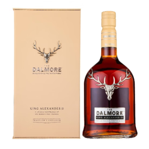 大摩（DALMORE）亚历山大三世 苏格兰单一麦芽威士忌 700ml 42.8度 礼盒(作废)