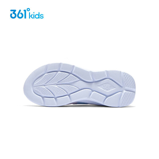 361 children's shoes, children's sports shoes, one foot, 25 summer boys and girls, and they can easily wear and lace-free running shoes, purple 35
