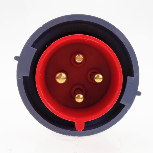 4-pin 32A refrigerated truck 3H container plug 440V marine 3P+E refrigeration cabinet power socket connector plug