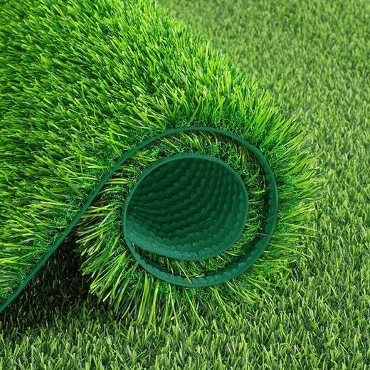 Qingya awning silencer mat silent air conditioner outdoor unit anti-drip lawn soundproof cotton iron awning roof balcony rainproof 3cm encrypted silencer grass (1 meter wide * 10 meters long)