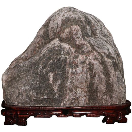 
GUIG Pangdonglai Quality Taishan Stone Raw Stone Authentic Dare to the Town House Indoor and Outdoor Office Backing Stone Living Room Ornaments Sky Rose Red 12801