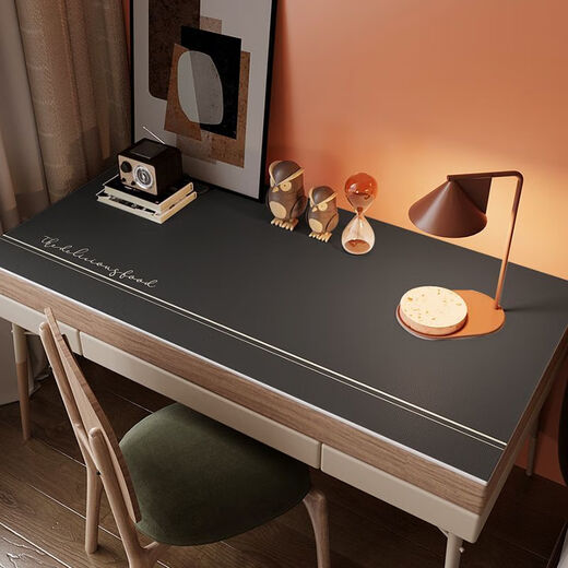 Xinlin desk mat ins style desk tablecloth pvc waterproof and oil-proof student study desk mat dressing table desktop protection mat Nishang Liuying Yiwijing 60x140CM good-looking, easy to use and easy to care for